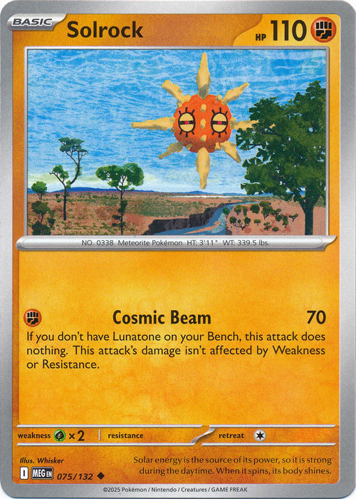 Solrock(ESPAÑOL) - 075/132 - Common