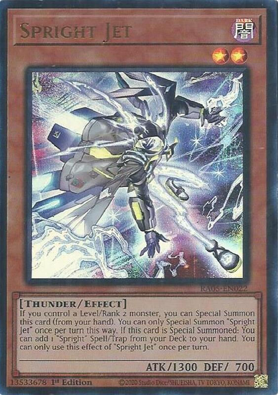 Spright Jet - RA05-EN022 - Ultra Rare 1st Edition 