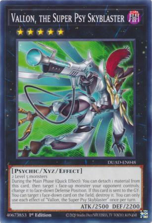 Vallon, the Super Psy Skyblaster(ESPAÑOL) - DUAD-EN048 - Common 1st Edition