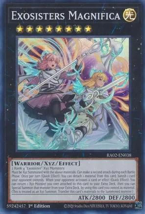 Exosisters Magnifica - RA02-EN038 - Super Rare 1st Edition