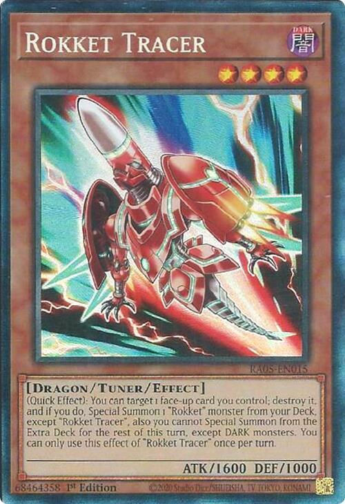 Rokket Tracer - RA05-EN015 - Collector Rare 1st Edition 
