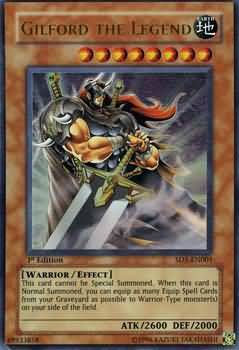 Gilford the Legend - SD5-EN001 - Ultra Rare 1st Edition
