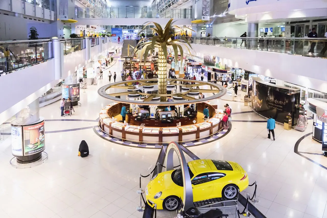 Dubai airport departures, Made easy