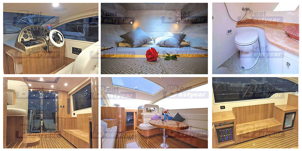 Thumbnail: LY1180A LuxuryYacht BY38 Flybridge version