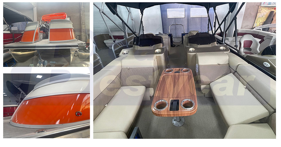 Thumbnail: HS622A Pontoon Boat