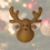 Miniature : Couronne de Noël avec éléments en feutrine amovibles - renne
