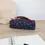 Miniature : Trousse matelassée bleu marine avec cerises