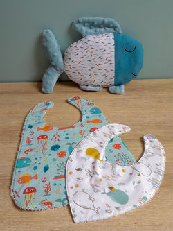 Personnalisation naissance theme poisson