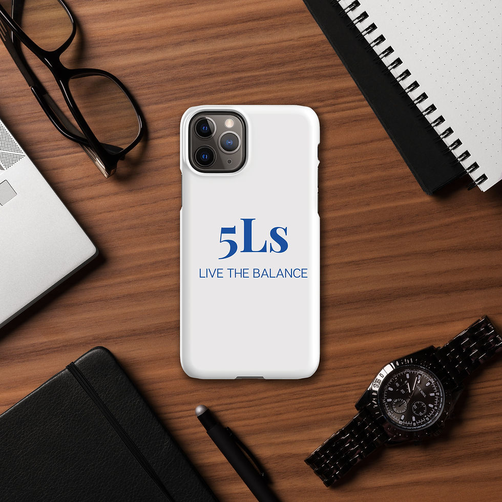 Thumbnail: 5Ls Live The Balance Snap case for iPhone®