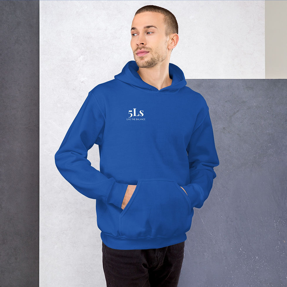 Thumbnail: 5Ls Live The Balance Unisex Hoodie