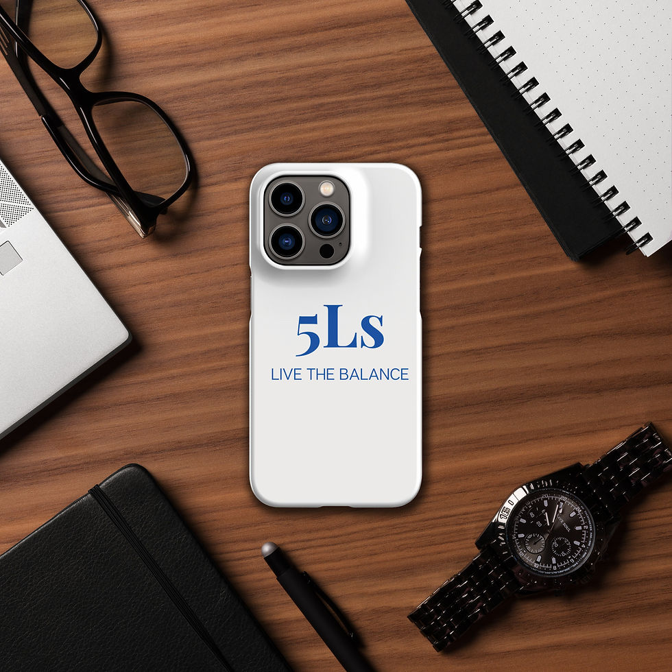 Thumbnail: 5Ls Live The Balance Snap case for iPhone®
