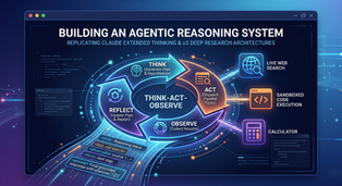 How to Build an Agentic Reasoning System Like Claude Extended Thinking or o3 Deep Research