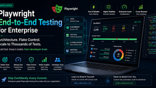 Playwright End-to-End Testing for Enterprise: Architecture, Flaky-Test Control, and Scaling to Thousands of Tests (2026 Guide)