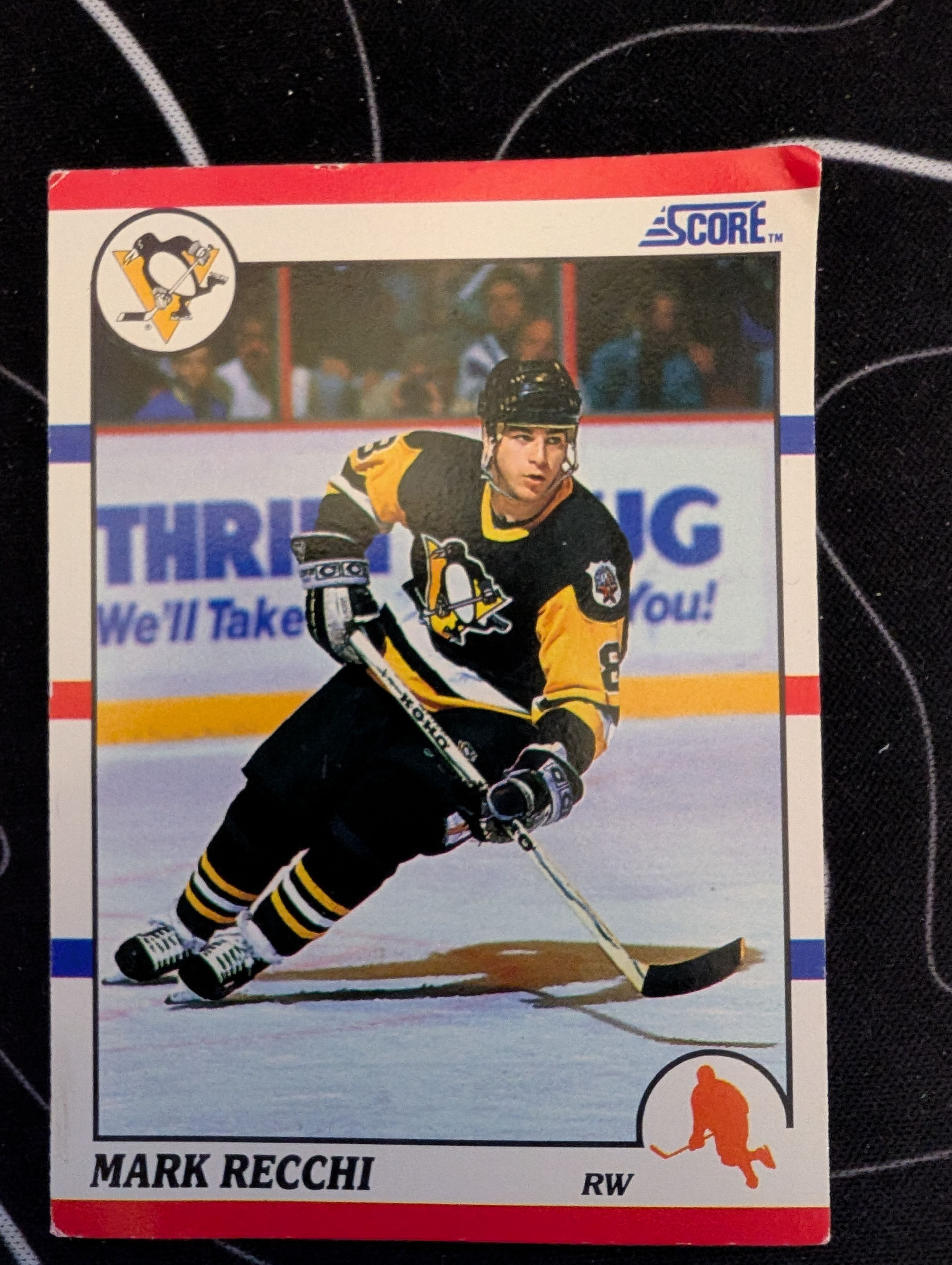 Mark Recchi #81 1990 Score Hottest and Rising Stars