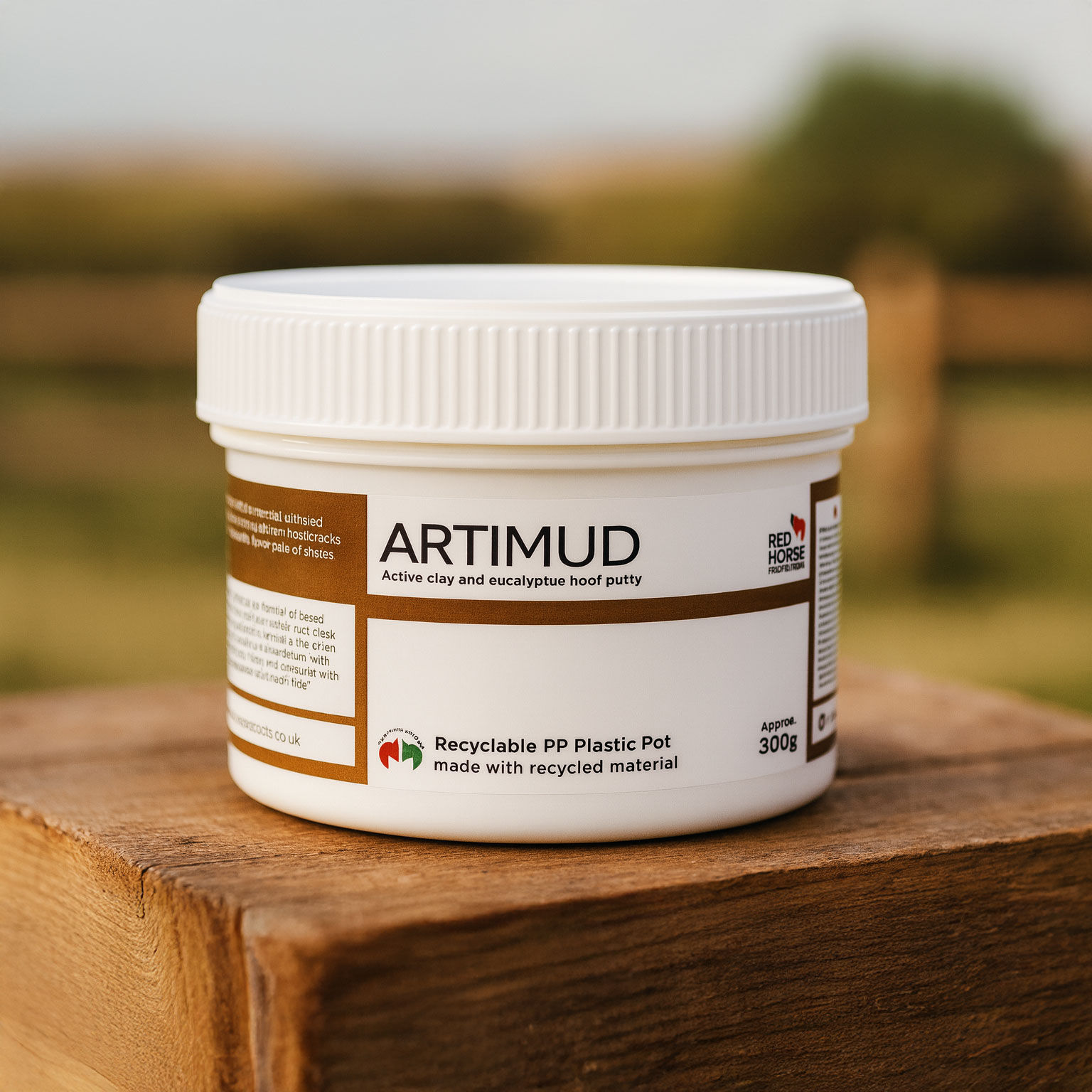RedHorse Products® – Artimud 300g Artimud Natürlicher Schutz für Hufe