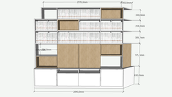 Bibliothèque sur mesure