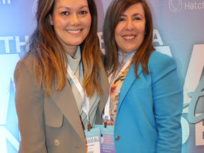Mel and Suria at the SA Public Sector Women in Leadership Summit