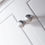 Thumbnail: 40" Grand Cheswick White Single Sink Vanity with Carrara Marble Top
