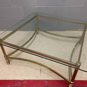 XL Brass & Glass Coffee Table
Qty: 1 | $50