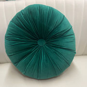 Green Velvet Round Pillow, Red Roof Vintage Rentals, North Georgia and Chattanooga Event & Wedding Rentals