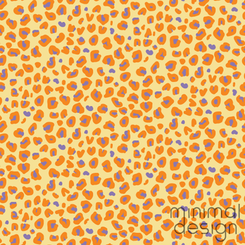 Surface pattern design of leopard spots