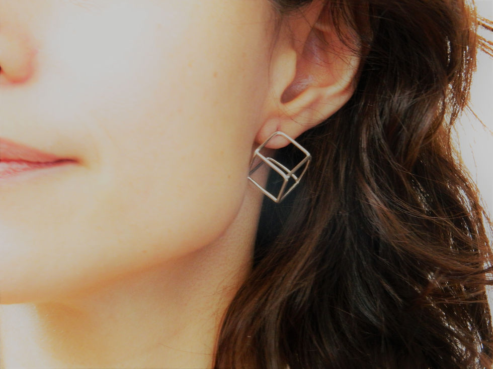 Miniatura: Brinco Cubos