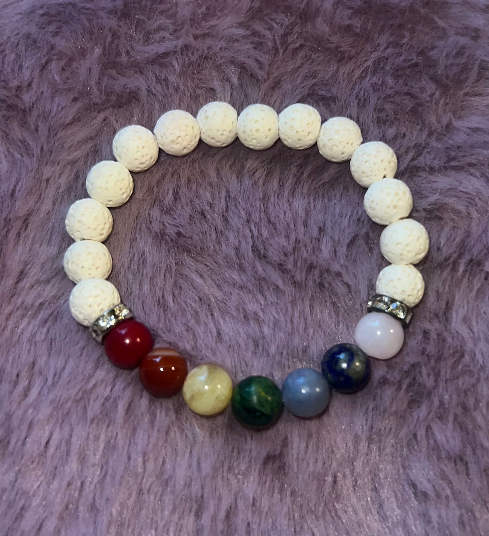 Thumbnail: Chakras - White Lava Stone