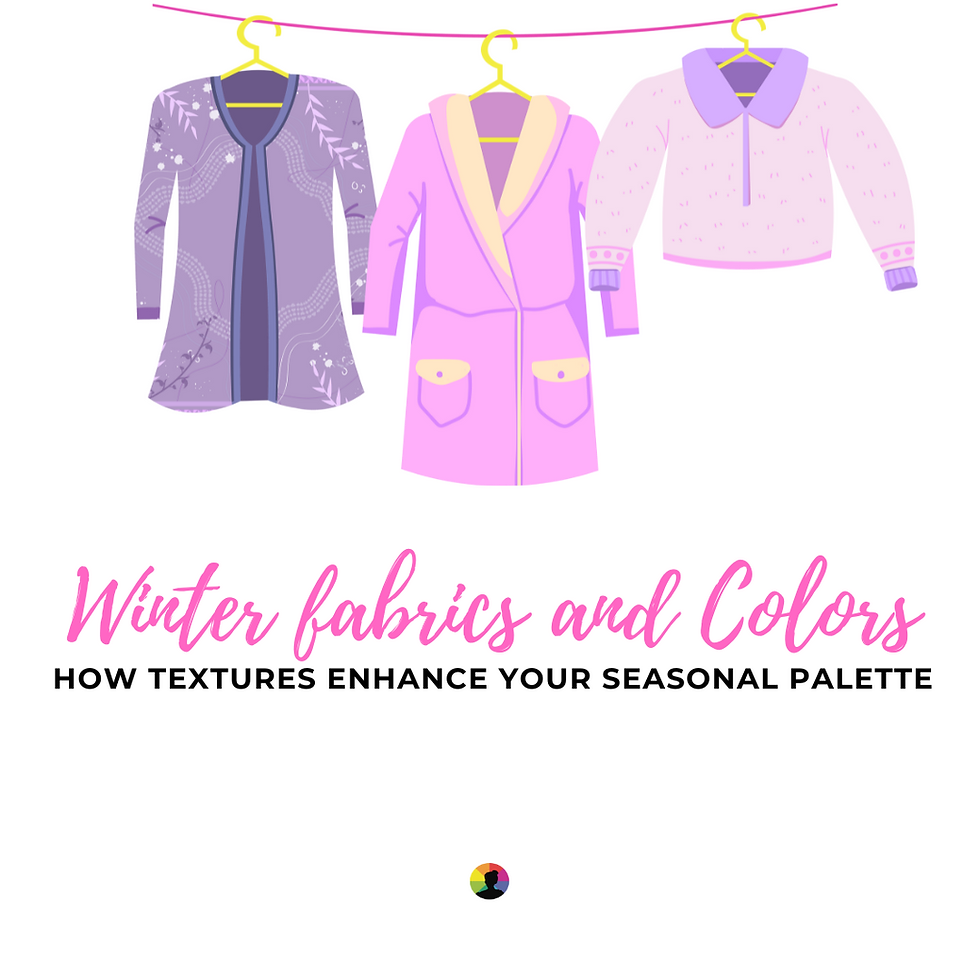 Winter Fabrics and Color Analysis. How Textures Enhance Your Seasonal Palette