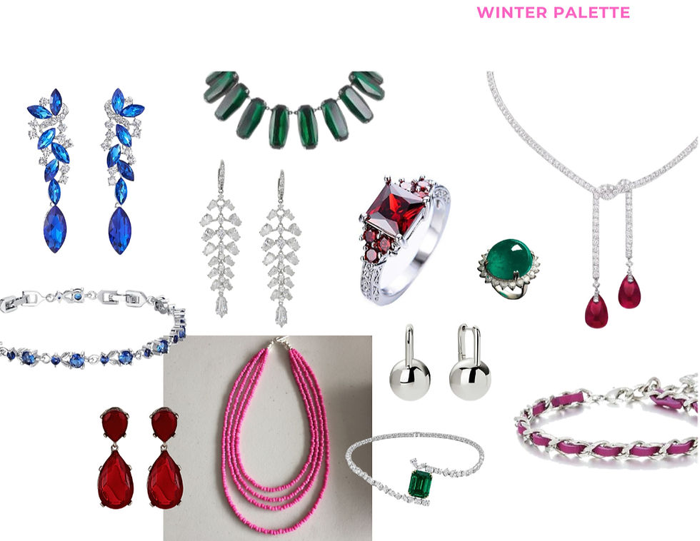 color analysis jewellery jewels gems kleurenanalyse palette armocromia amsterdam utrecht gouda