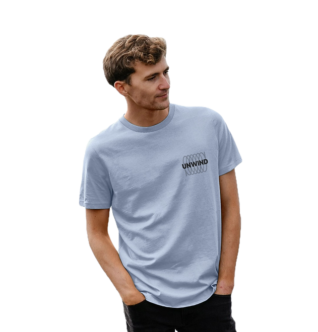 UNWIND T-Shirt clothing mockup