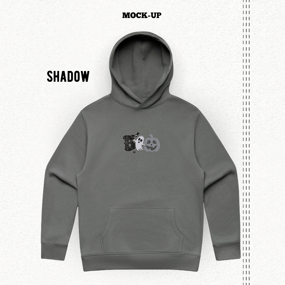 Thumbnail: Embroidered Halloween “BOO” Spooky Season Hoodie