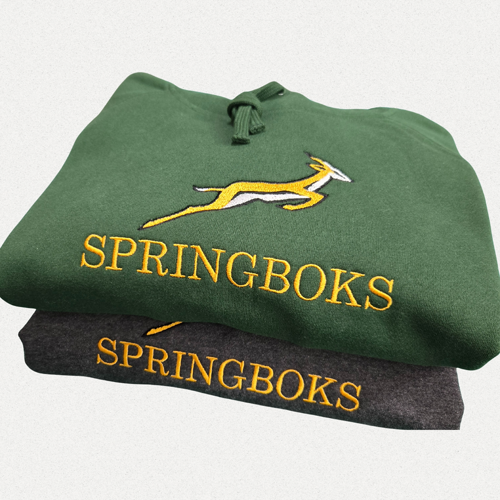 Thumbnail: Custom embroidery Hoodie - Springboks Embroidered Hoodie