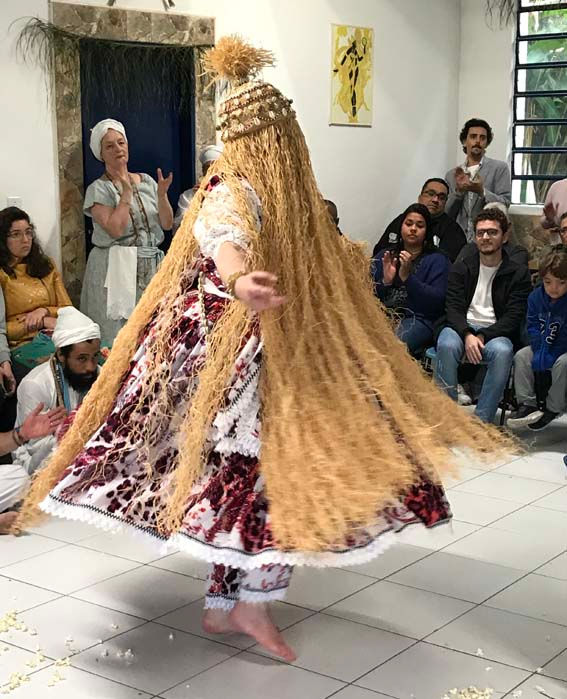 Oxóssi no terreiro de pai Armando de Ogum. Itapevi, 2017