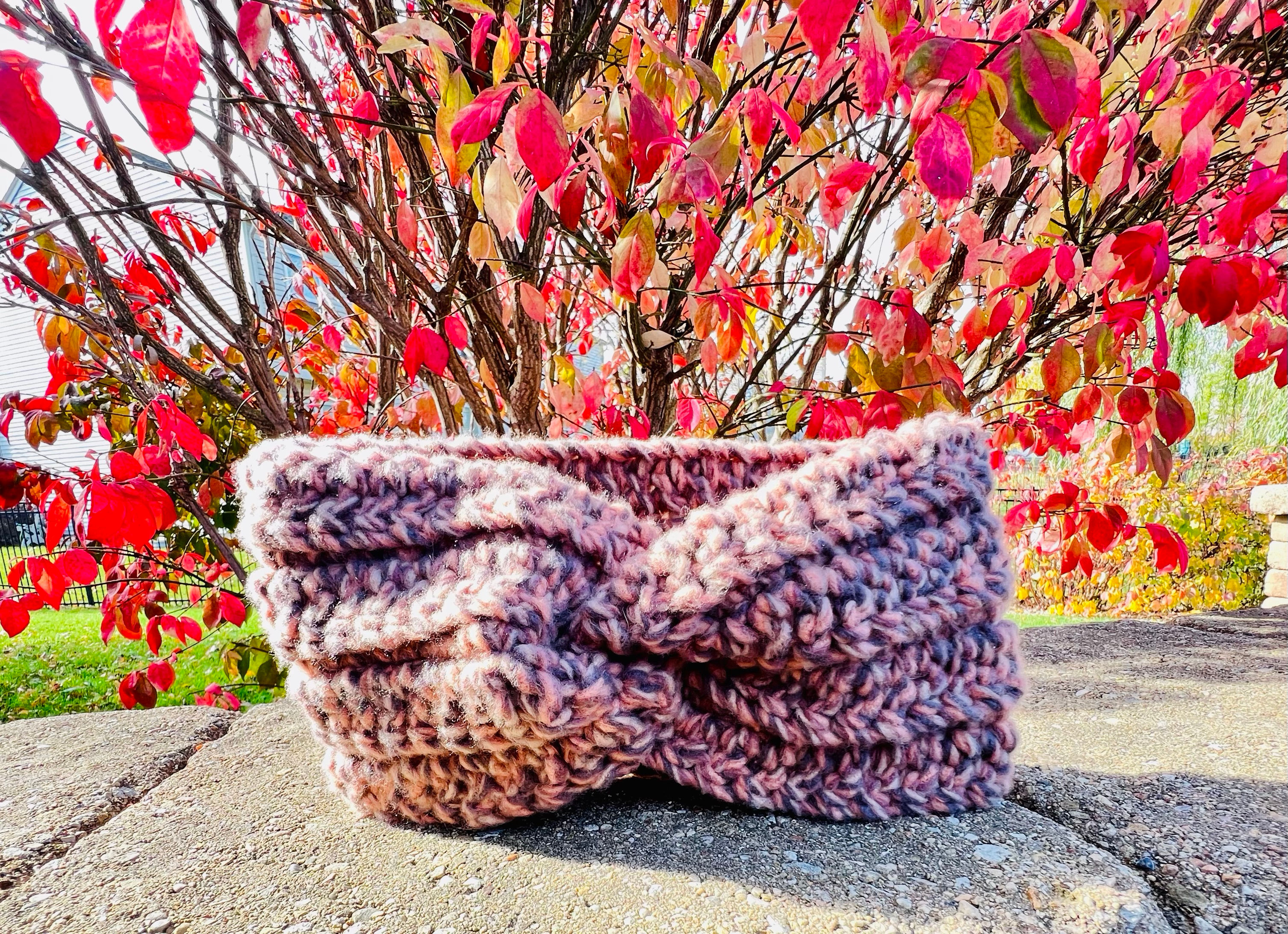 Crochet ear warmer