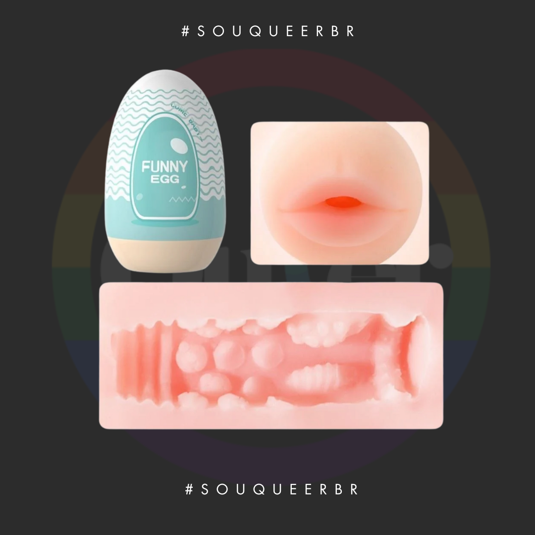 Masturbador Ovo Funny Boca