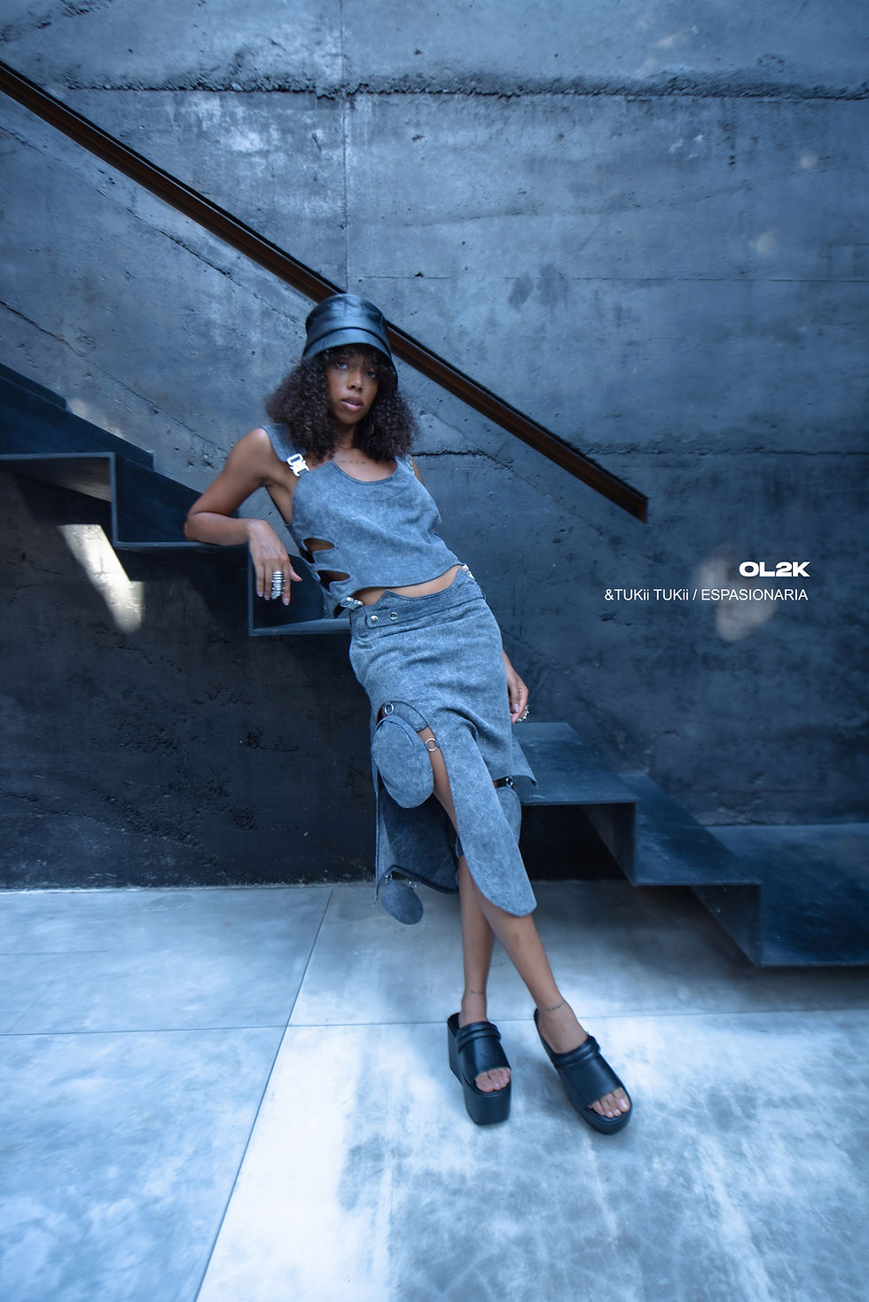 Thumbnail: THE TAP IN HAT - HANDMADE LEATHER HAT