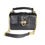 Thumbnail: WHEEL ME OUT - BLACK LEATHER HANDBAG