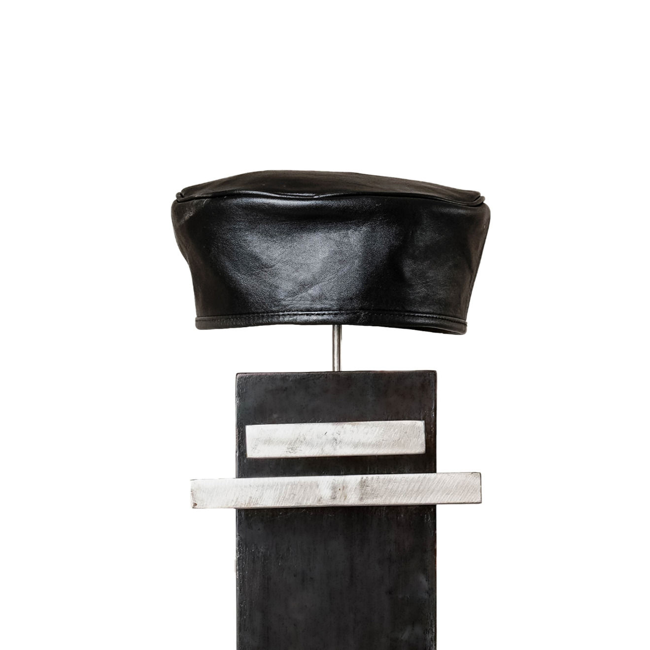 AFRO HAT SHORT - HANDMADE LEATHER HAT