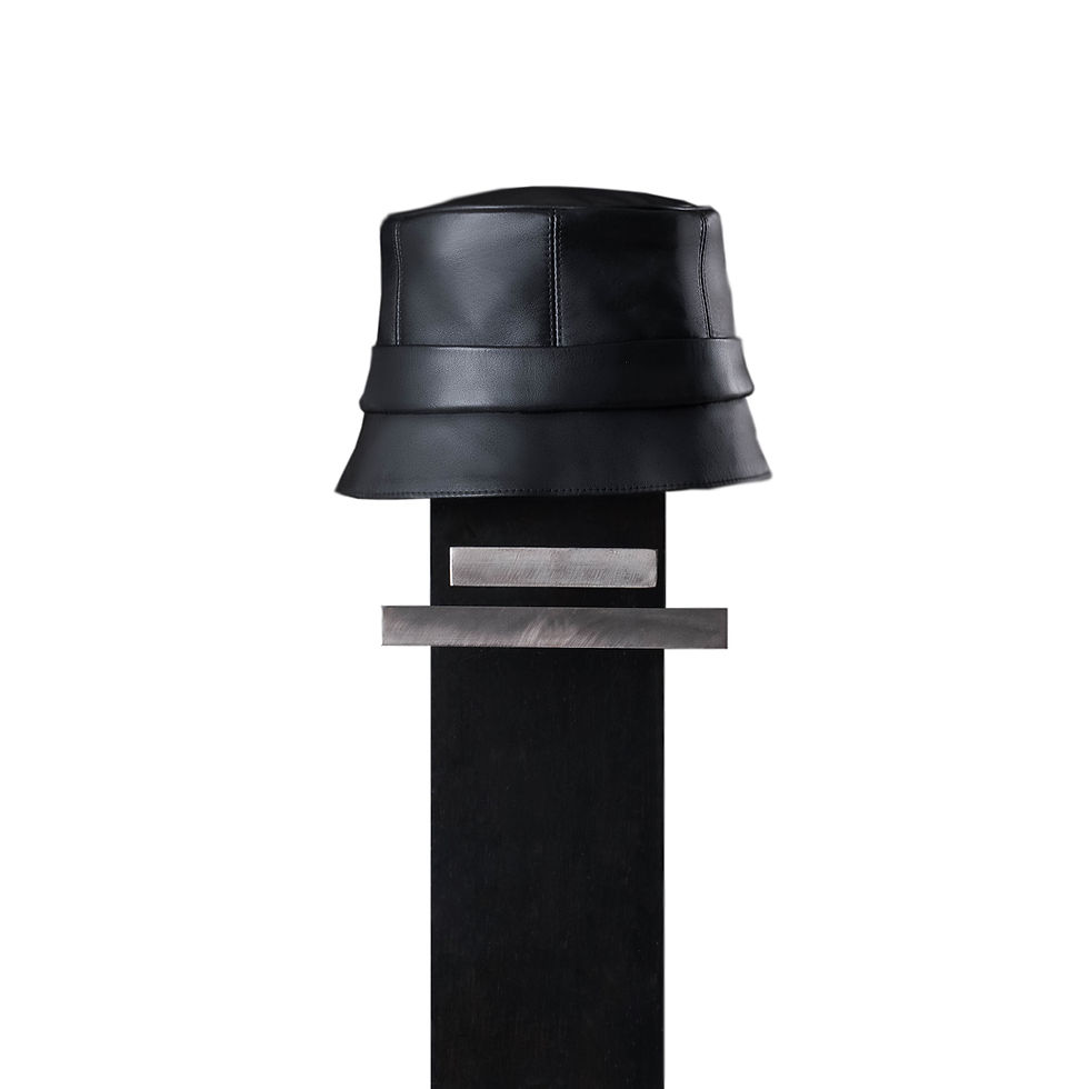 Thumbnail: THE TAP IN HAT - HANDMADE LEATHER HAT