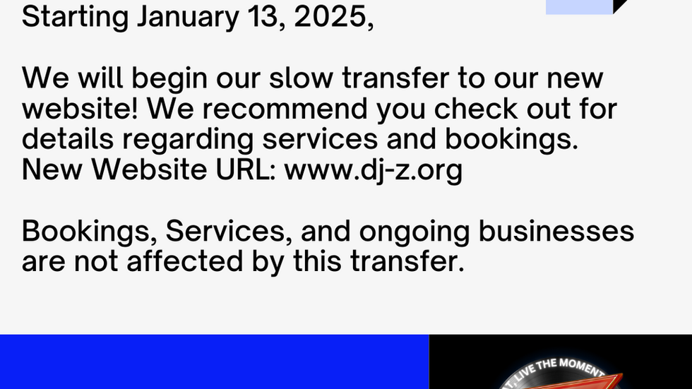Website Transfer Beginning