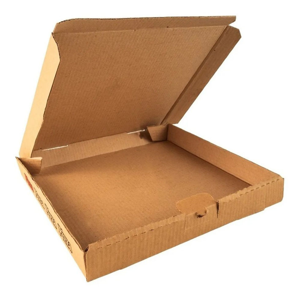 Miniatura: 25 CAJAS PARA PIZZA CON IMPRESIÓN 35X35X4 CM