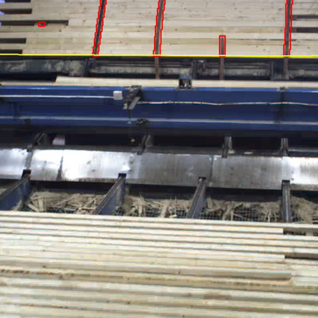 In process detection of spacers at ATA Timber