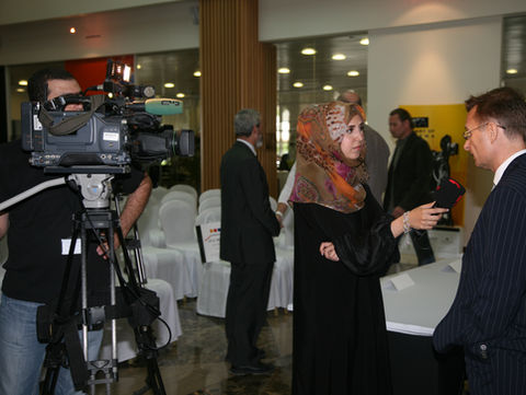 MFA press conference at Dubai Studio City
