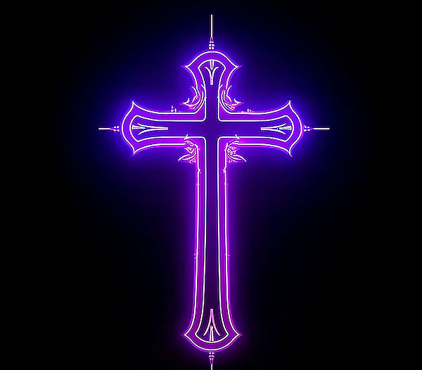 3d-rendering-neon-cross-symbol_23-215081