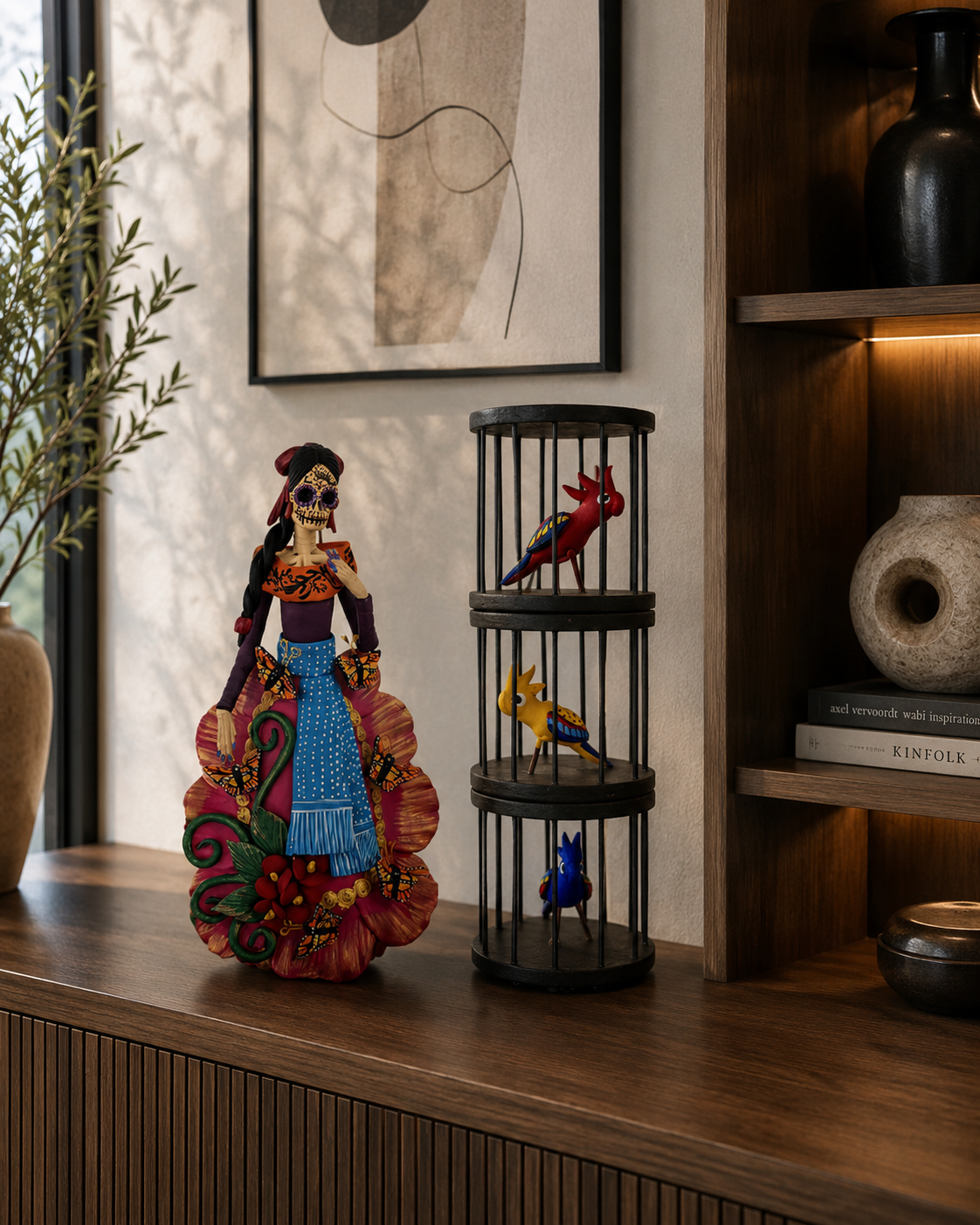 Catrina with Aviary