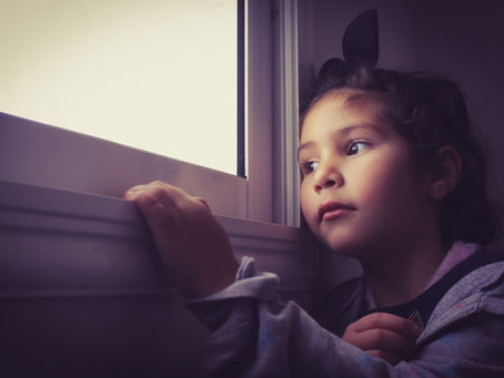 Why does my child get angry when I eat?