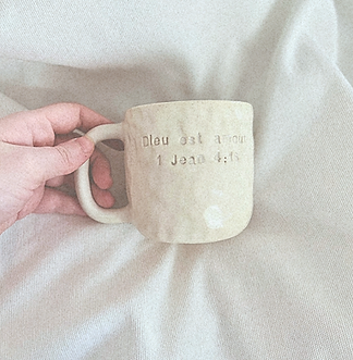 Tasse avec verset