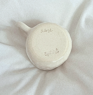 Tasse en céramique chrétienne