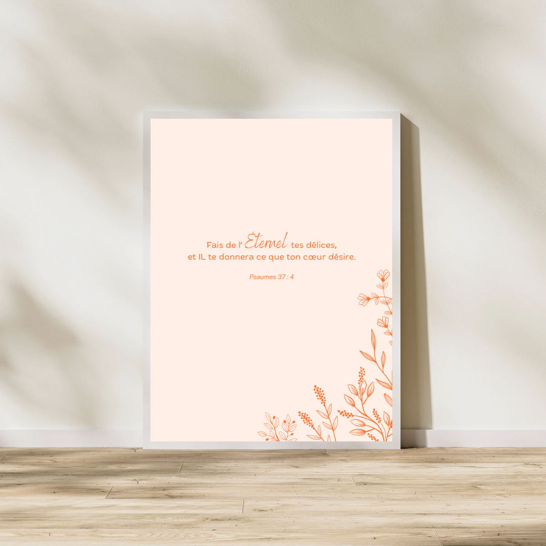 ETERNEL MES DELICES - Tableau chrétien