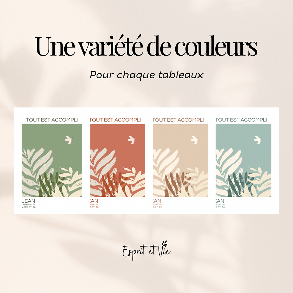 Miniature : Affiche chrétienne grand format